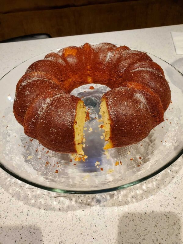 Pan de leche Condensada y Naranja